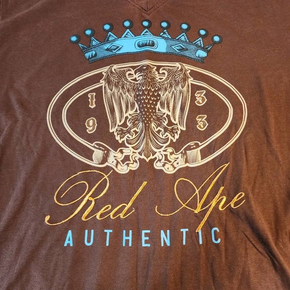 Authentic Vintage Red Ape Mens T-Shirt Size 4XL - Picture 2 of 5